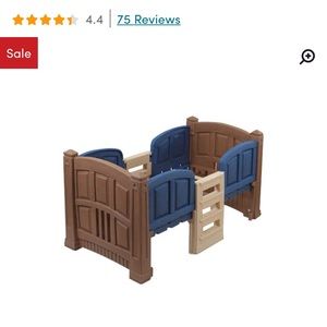 Step2 low Twin Loft bed $260